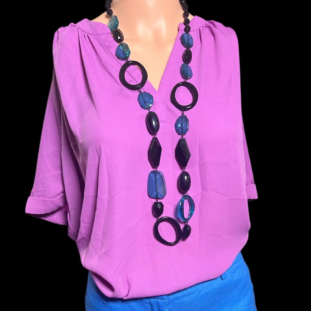 Worthington Lavender Blouse